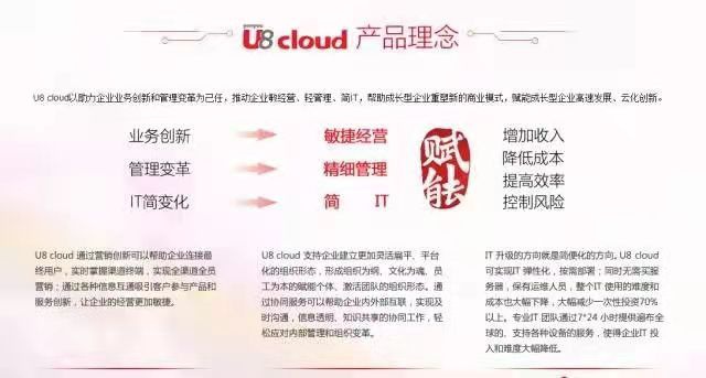 用友云U8Cloud，企業(yè)數(shù)字化智能ERP